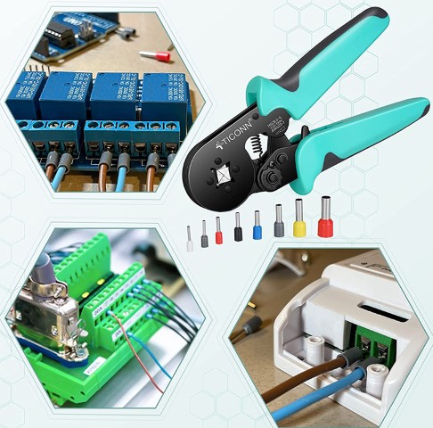 Ferrule Crimping Tool Kit with 1200PCS Ferrules - Image 2