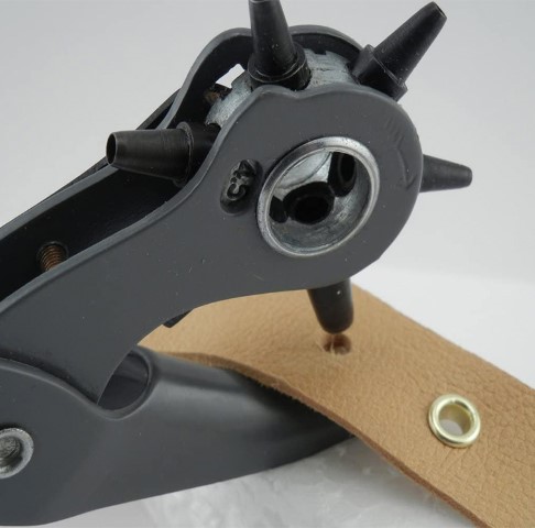 Leather Hole Punch Tool - 6 Multi-Hole Sizes - Image 2