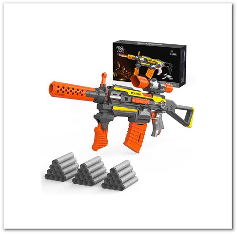 Motorized Blaster Automatic Shooting Toys