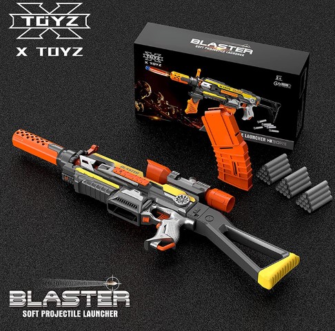 Motorized Blaster Automatic Shooting Toys - Image 2
