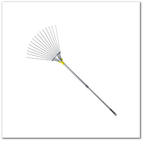 Adjustable Garden Rake Leaf, Collect Loose Debris