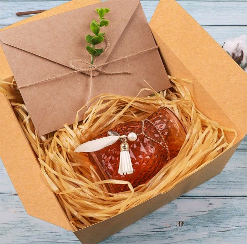 Brown Gift Boxes Kraft Boxes Paper Gift Cardboard - Image 2