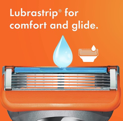 Gillette Fusion5 for Men 1 Razor 4 Blade Refills - Image 2